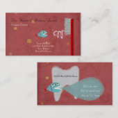 Zahnarztzahnarzt Operation Visitenkarte (Vorne/Hinten)