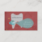 Zahnarztzahnarzt Operation Visitenkarte (Rückseite)