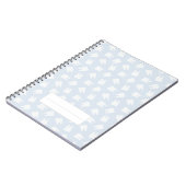 Zahnarztzahnarzt Zahnarztassistent Baby Blue Notizblock (Linke Seite)