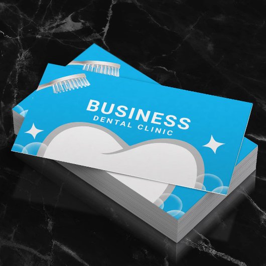 Zahnarztzahnarzt & Zahnbürste Blue Zahnarztbestell Terminkarte