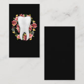 Zahnarztzahnärzte Blume Zahnarztassistent Visitenkarte (Vorne/Hinten)