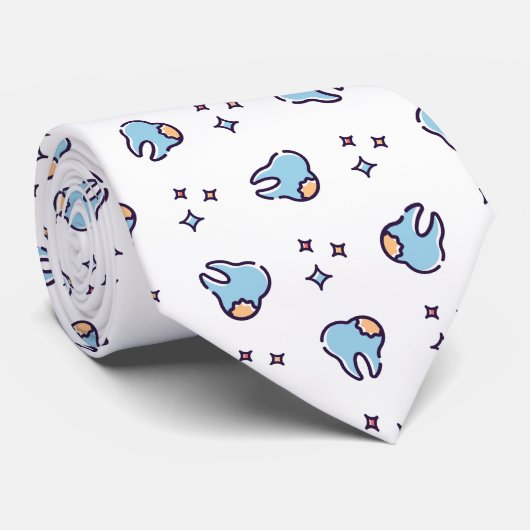 Zahnarztzahnärzte Krawatte (Gerollt)