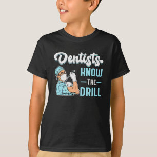 Zahnarztzahnärzte Zahnräder Zahnstocher Idee T-Shirt