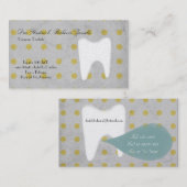 Zahnarztzahnarztkarte Operation Business Card Visitenkarte (Vorne/Hinten)