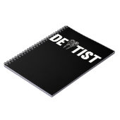 Zahnarztzahnärztliche Zahnärzte Notizblock (Linke Seite)