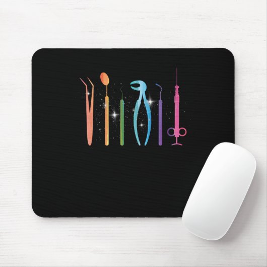 Zahnarztzahnarztzahnarzt - Zähne - Geschenk des Ar Mousepad (Mit Mouse)