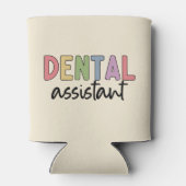 Zahnassistent | Geschenke für Assistenzzahnärzte Dosenkühler (Rückseite)