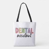 Zahnassistent | Geschenke für Assistenzzahnärzte Tasche (Rückseite)