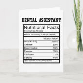 Zahnassistent Karte (Vorderseite)