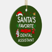 Zahnassistent Keramik Ornament (Rechts)