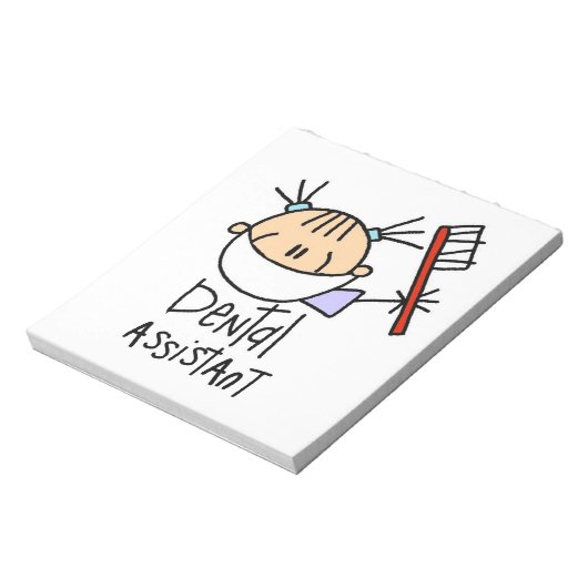 Zahnassistent Notizblock (Rotiert)