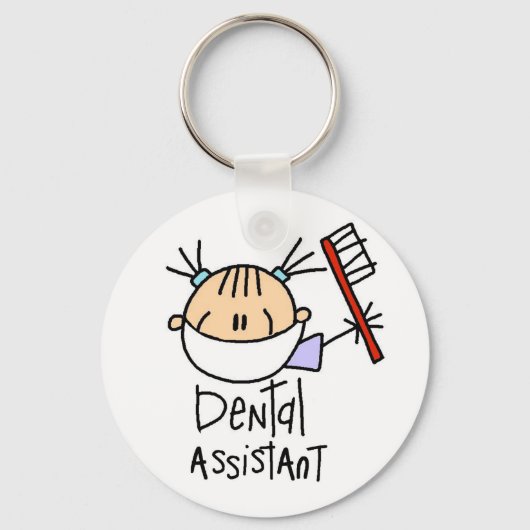 Zahnassistent Schlüsselanhänger (Vorderseite)