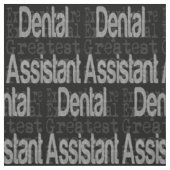 Zahnassistent Stoff (Muster)