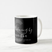Zahnaufhellungstipps Kaffeetasse (VorderseiteRechts)