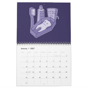 Zahnbegräbnis Kalender