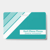 Zahnbüro Ausweis (Rückseite)