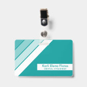 Zahnbüro Ausweis (Vorderseite mit Clip)