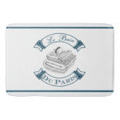 Zahnbürste Blue Le Bain Du Paris u. Seifen-Zufuhr Badematte (Vorderseite)