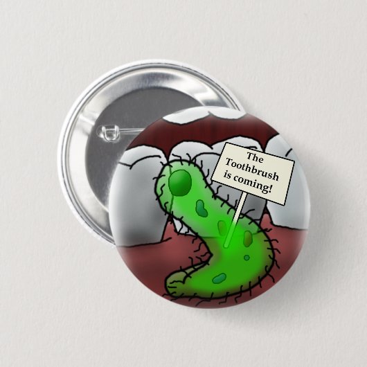 Zahnbürste Button (Vorne & Hinten)