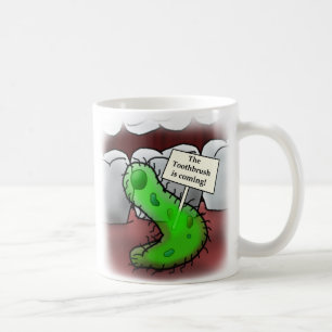 Zahnbürste Kaffeetasse