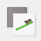 Zahnbürste Magnet (Vorderseite/Rückseite)