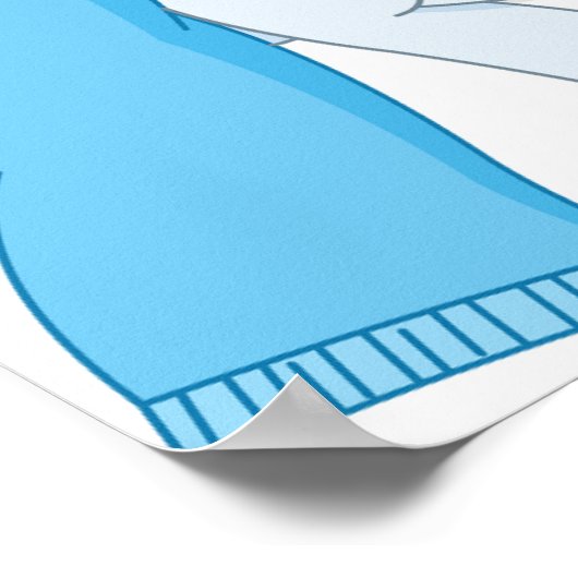 Zahnbürste Poster (Ecke)