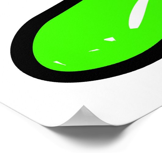 Zahnbürste Poster (Ecke)