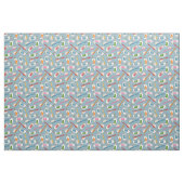 Zahnbürste-u. Zahnpasta-Muster Stoff (Fat Quarter (45,7 x 55,9 cm))