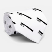 Zahnbürsteikone Krawatte (Gerollt)