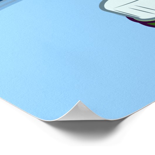 Zahnbürsten Poster (Ecke)