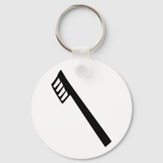Zahnbürstensymbol Schlüsselanhänger