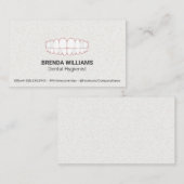 Zähnchen | Dental Visitenkarte (Vorne/Hinten)