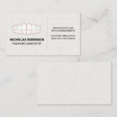 Zähnchen | Zahnmedizin Visitenkarte (Vorne/Hinten)