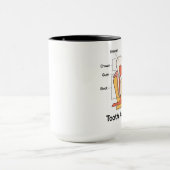 Zahndiagramm Tasse (Zentrum)