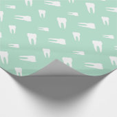 Zähne Geschenkpapier (Ecke)