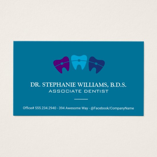 Zähne-Logo | Dental (Vorderseite)