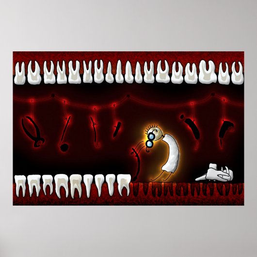 Zähne Poster (Vorne)