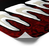 Zähne Poster (Ecke)