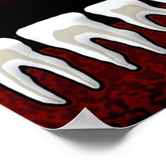 Zähne Poster (Ecke)