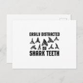 Zähne | Tipps für Haizelt-Geschenke Postkarte (Vorne/Hinten)