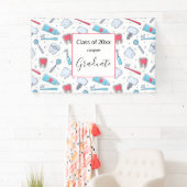 Zähne und Tools Zahnmuster-Abschluss Banner (Insitu)