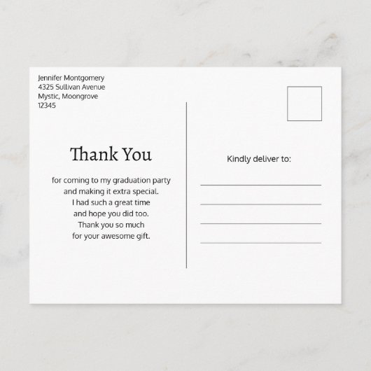 Zähne und Werkzeuge Dental Pattern Vielen Dank Postkarte (Rückseite)