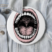 Zähne und Zungentasten Button (Beispiel)