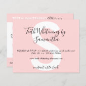 Zähne Whitening Aftercare Instruction Tipps (Vorne/Hinten)