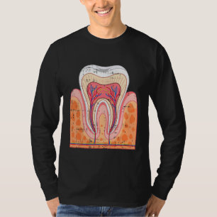 Zähne Zahn Hygiene Zahnarzthelferin Hygienikerin Z T-Shirt
