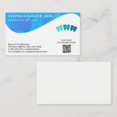 Zähne | Zahnmedizin | QR-Code Visitenkarte (Vorne/Hinten)