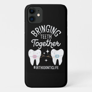 Zähne zusammenbringen - Kieferorthopäde  Case-Mate iPhone Hülle