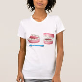 Zahnersatz Damen T-Shirt (Vorderseite)