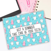 Zahnersatz Erinnerung Postkarte