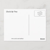 Zahnersatz Postkarte (Rückseite)